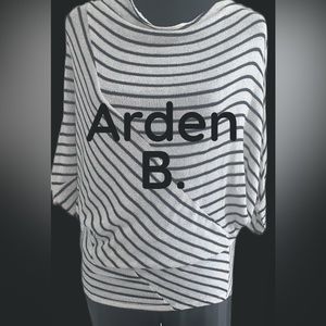 Arden B. Multi-direction Strips Top.